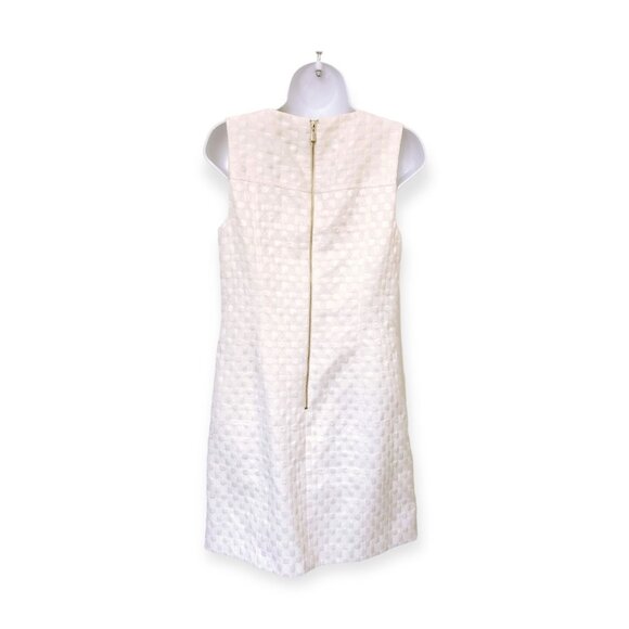 Laundry by Shelli Segal White Jeweled Sheath Dress - Picture 2 of 9